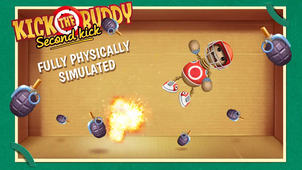 Spēlējiet Kick The Buddy: Second Kick un izbaudiet Kick The Buddy: Second Kick ar UptoPlay