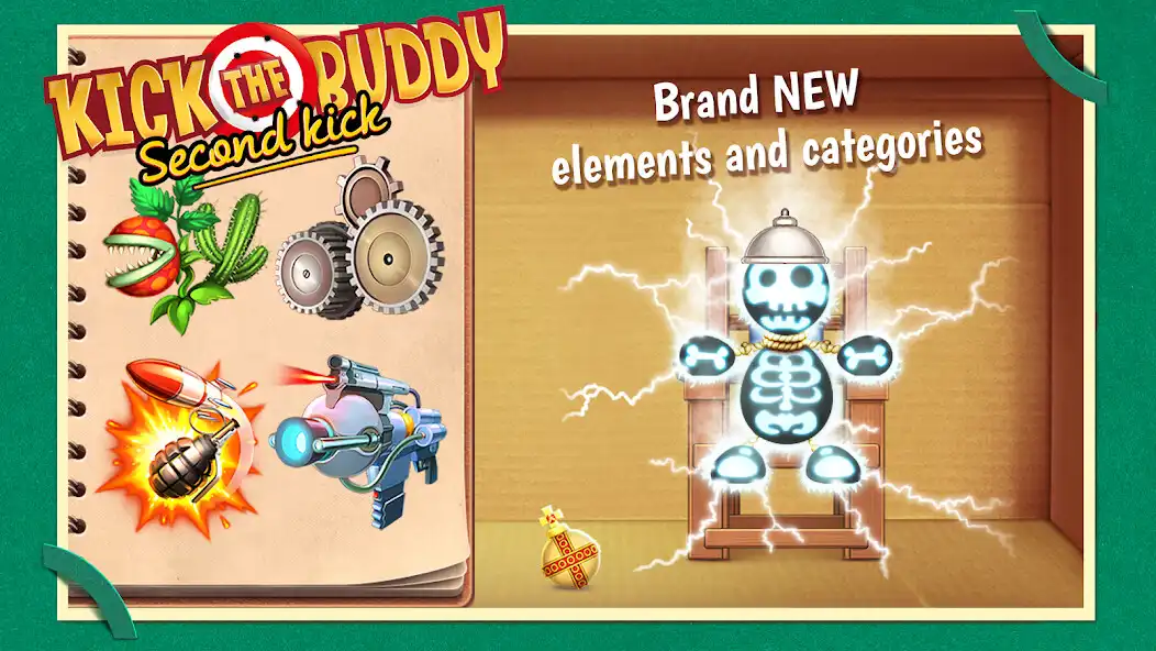 Spill Kick The Buddy: Second Kick som et online spill Kick The Buddy: Second Kick med UptoPlay