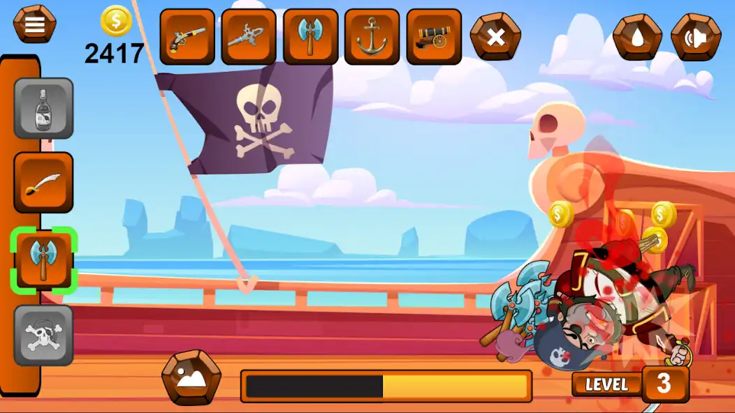 Play Kick The Pirate as an online game online Kick The Pirate with UptoPlay Play Kick The Pirate as an online game Kick The Pirate with UptoPlay