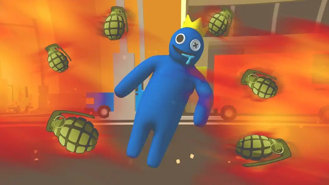 Play Kick the Rainbow Monster 3D  and enjoy Kick the Rainbow Monster 3D with UptoPlay