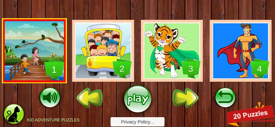 Play Kid Adventure Puzzles  and enjoy Kid Adventure Puzzles with UptoPlay