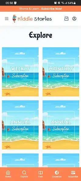 Play Kiddie Stories - Rhyme  Learn as an online game Kiddie Stories - Rhyme  Learn with UptoPlay