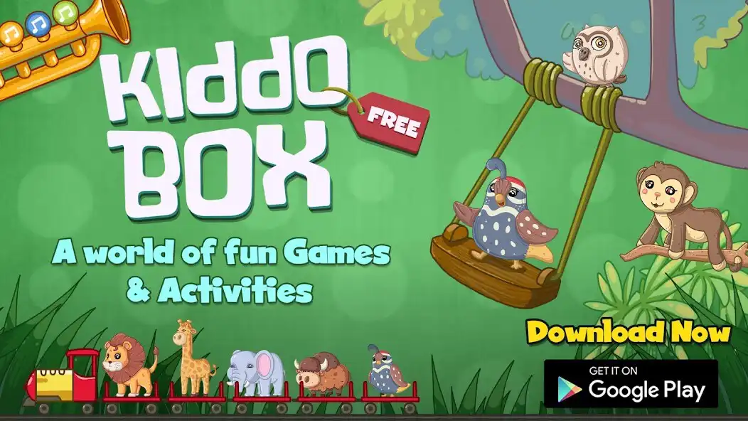 Play Kiddobox - Preschool  Kinderg as an online game Kiddobox - Preschool  Kinderg with UptoPlay