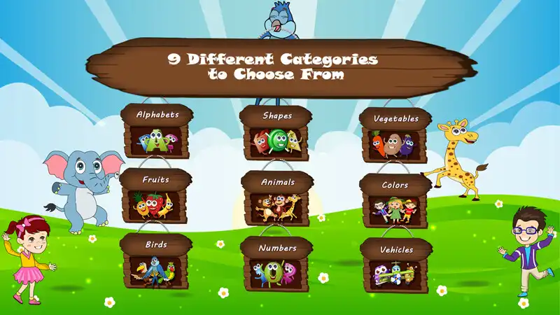 Play Kiddo Qcm – Kids All in One Pre K Learning  and enjoy Kiddo Qcm – Kids All in One Pre K Learning with UptoPlay