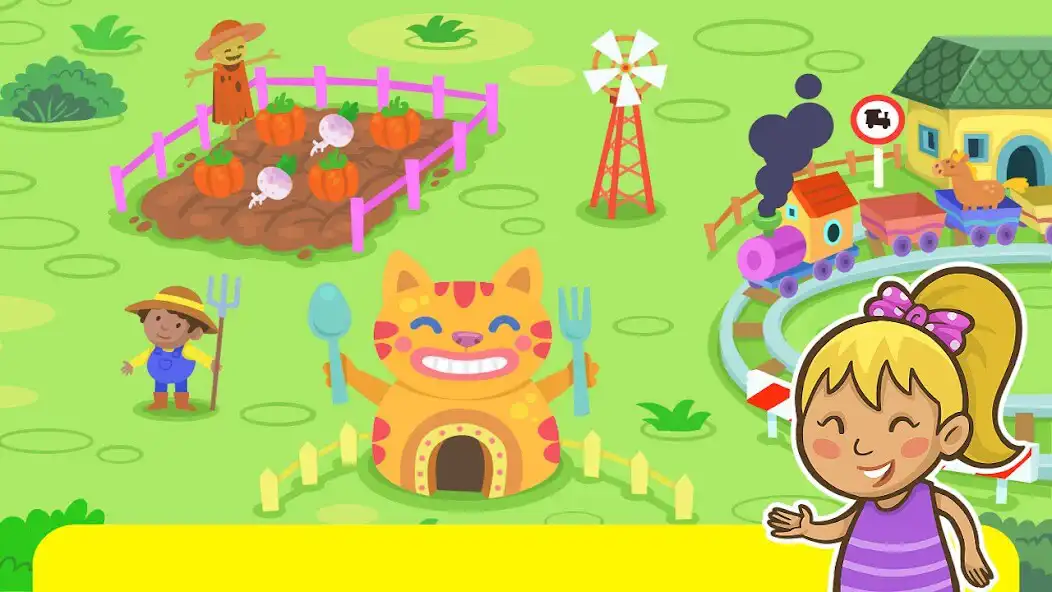 Play Kiddos in Animal Village  and enjoy Kiddos in Animal Village with UptoPlay