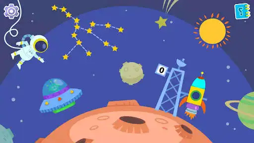 Play Kiddos in Space - Kids Games  and enjoy Kiddos in Space - Kids Games with UptoPlay