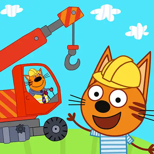 Play Kid-E-Cats Cars, Build a house APK