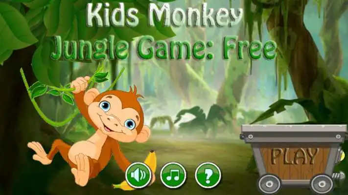 Play Kid Monkey Jungle Game : Free