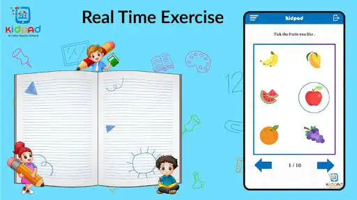 Play Kid-Pad Learning as an online game Kid-Pad Learning with UptoPlay