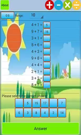 Play Kids Addition and Subtraction  and enjoy Kids Addition and Subtraction with UptoPlay