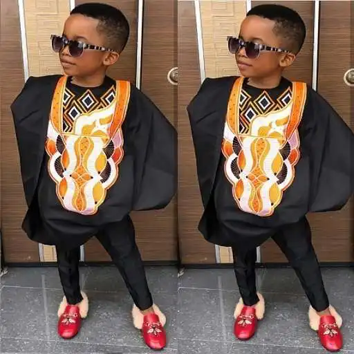 Play Kids Agbada Styles as an online game Kids Agbada Styles with UptoPlay