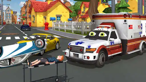 Play Kids Ambulance Driver