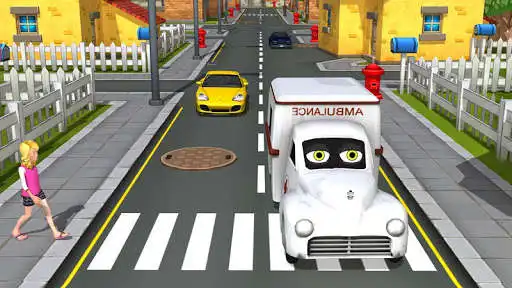 Play Kids Ambulance Driver