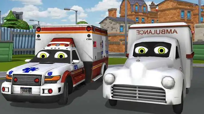Play Kids Ambulance Driver