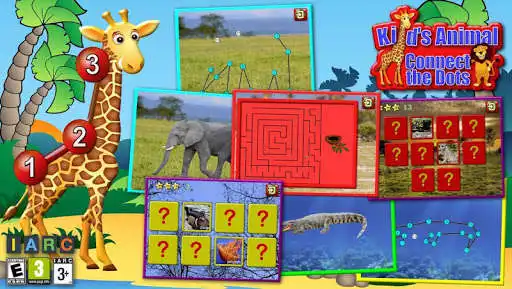 Play Kids Animal Connect the Dots  and enjoy Kids Animal Connect the Dots with UptoPlay