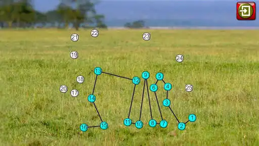 Play Kids Animal Connect the Dots as an online game Kids Animal Connect the Dots with UptoPlay