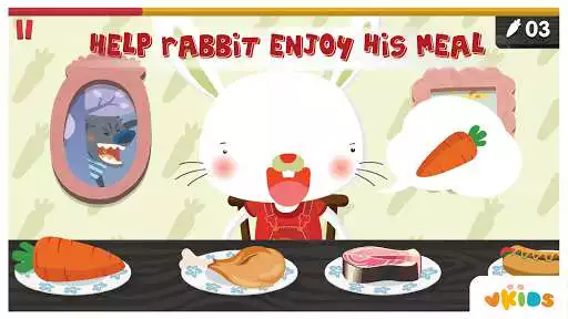 Play Kids Animal Game - The Rabbit