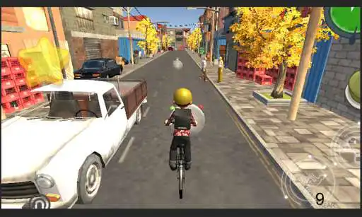 Play APK Kids Bicycle Rider:School Time  and enjoy Kids Bicycle Rider:School Time with UptoPlay com.crazy.kid