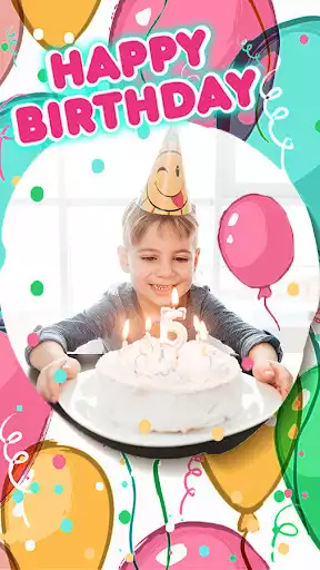 Play Kids Birthday Photo Frames For Boys