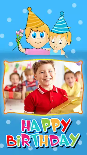 Play Kids Birthday Photo Frames For Boys