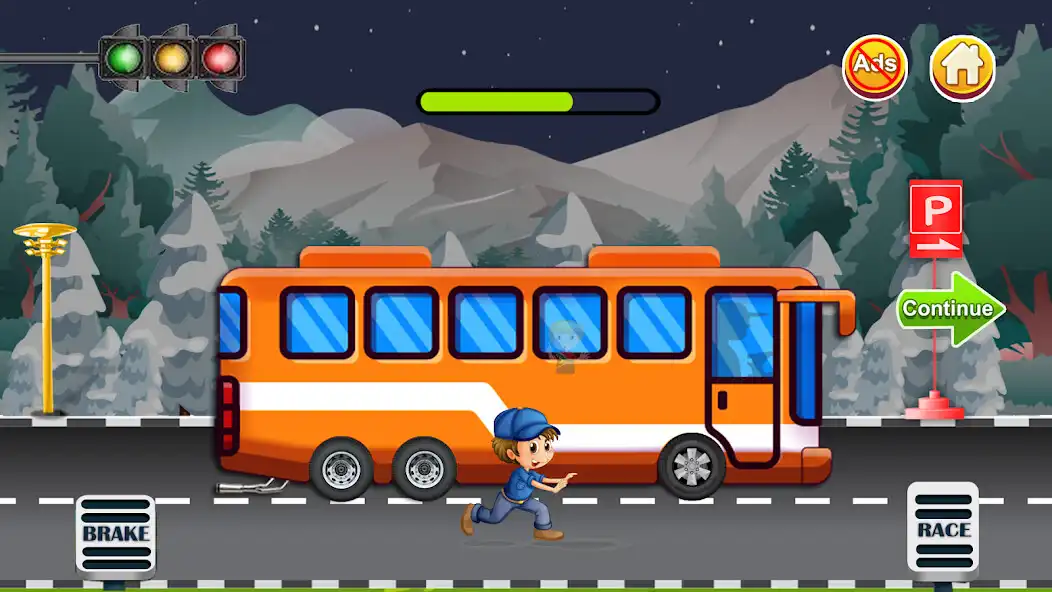 Play Kids Bus Driving - Bus Game  and enjoy Kids Bus Driving - Bus Game with UptoPlay