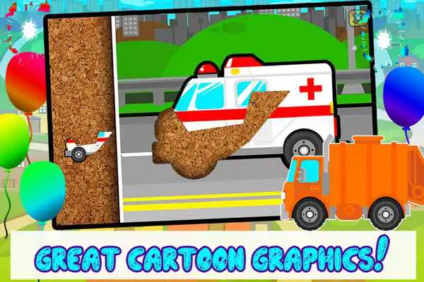 Play Kids Car, Vehicles Puzzle Game