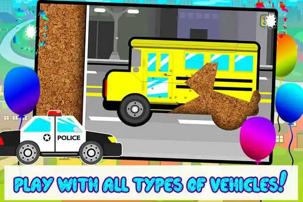 Play Kids Car, Vehicles Puzzle Game