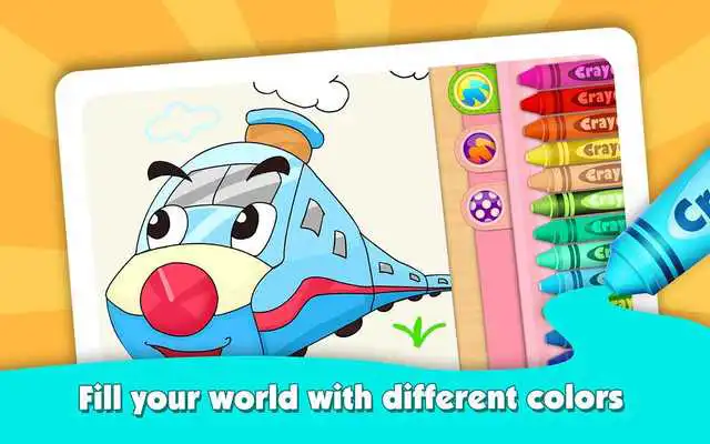 Play Kids Color Book: My First Cars