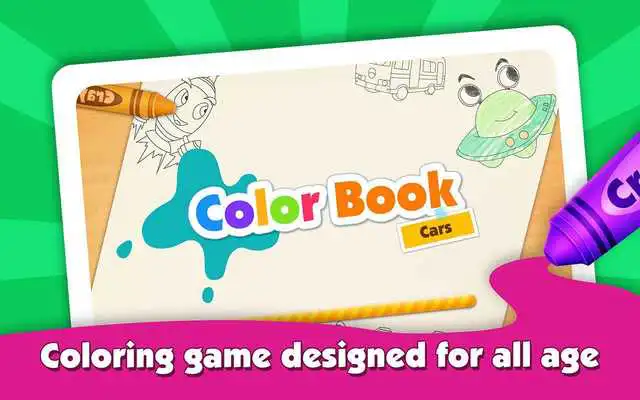 Play Kids Color Book: My First Cars