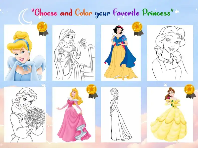 Play Kids Coloring Book App as an online game Kids Coloring Book App with UptoPlay