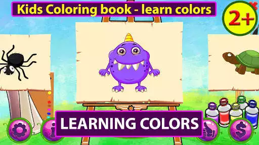 Play Kids Coloring book - learn colors  and enjoy Kids Coloring book - learn colors with UptoPlay