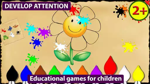 Play Kids Coloring book - learn colors as an online game Kids Coloring book - learn colors with UptoPlay