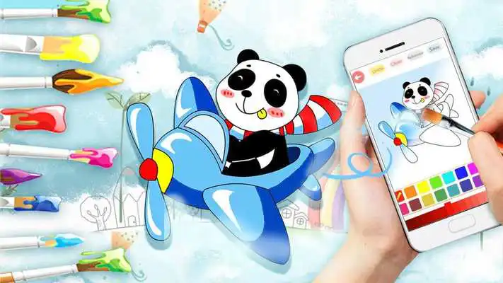 Play Kids Coloring Book- Painting  Drawing Games