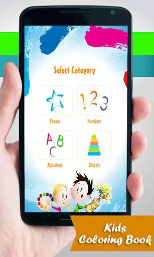 Play Kids Coloring Book as an online game Kids Coloring Book with UptoPlay