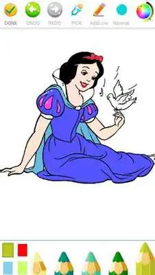 Play Kids Coloring Books Princess