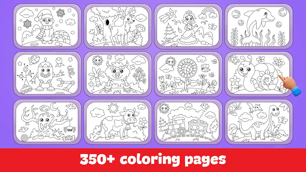 Play Kids Coloring Game Color Learn as an online game Kids Coloring Game Color Learn with UptoPlay