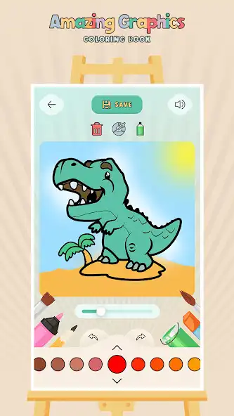 Play Kids Coloring  Kids Drawing as an online game Kids Coloring  Kids Drawing with UptoPlay