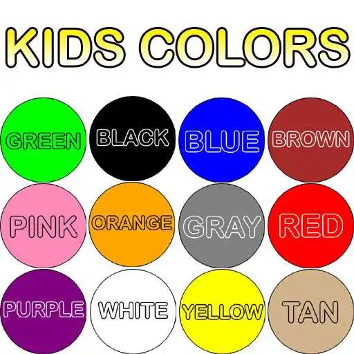Kids Colors Tap And Learn online game with UptoPlay