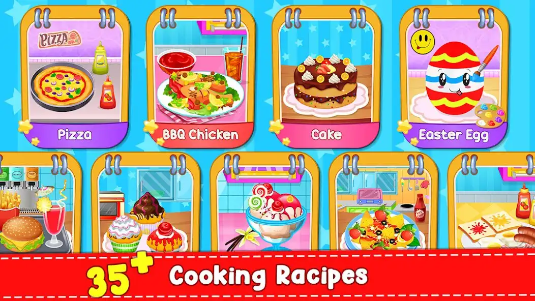 Play Kids Cooking Games: Fun Games as an online game Kids Cooking Games: Fun Games with UptoPlay