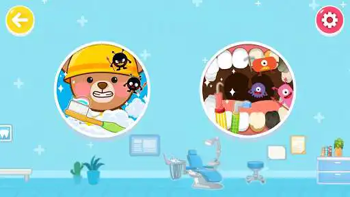 Play Kids Dentist - baby doctor game as an online game Kids Dentist - baby doctor game with UptoPlay