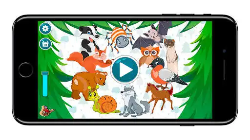 Play KidsDi: Forest animals puzzle  and enjoy KidsDi: Forest animals puzzle with UptoPlay