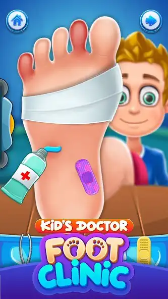 Play Kids Doctor: Foot Clinic  and enjoy Kids Doctor: Foot Clinic with UptoPlay