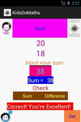 Play kids do maths