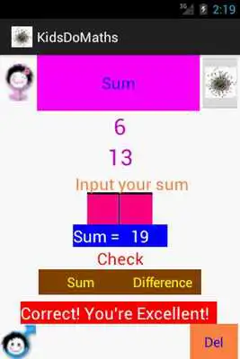 Play kids do maths