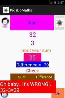 Play kids do maths