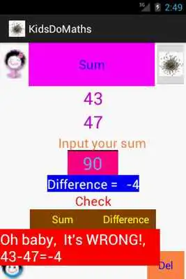 Play kids do maths