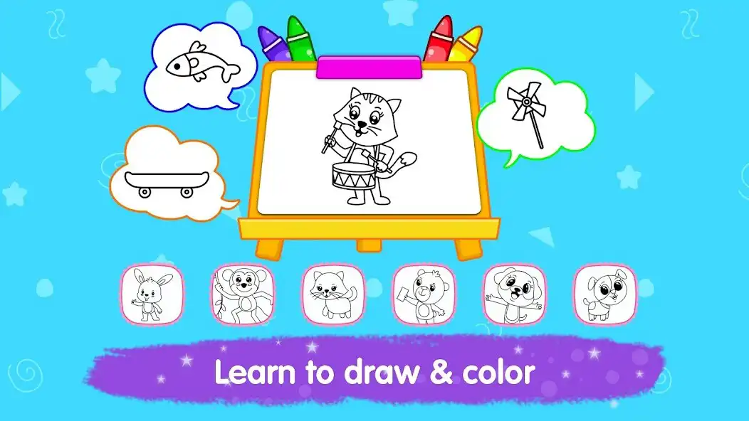 Play Kids Drawing  Coloring Games  and enjoy Kids Drawing  Coloring Games with UptoPlay