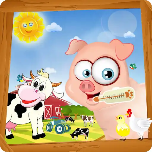 Play Kids Farm Animals Doctor Game APK