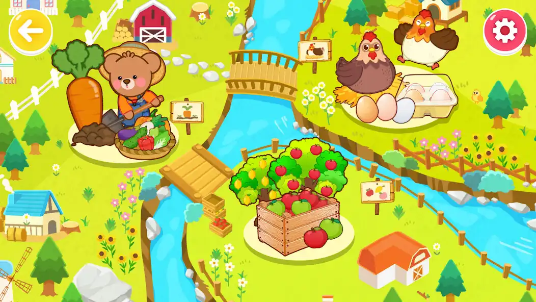 Play Kids Farm - Best Farmer as an online game Kids Farm - Best Farmer with UptoPlay