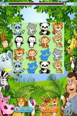 Play Kids Fun Animal Matching Game